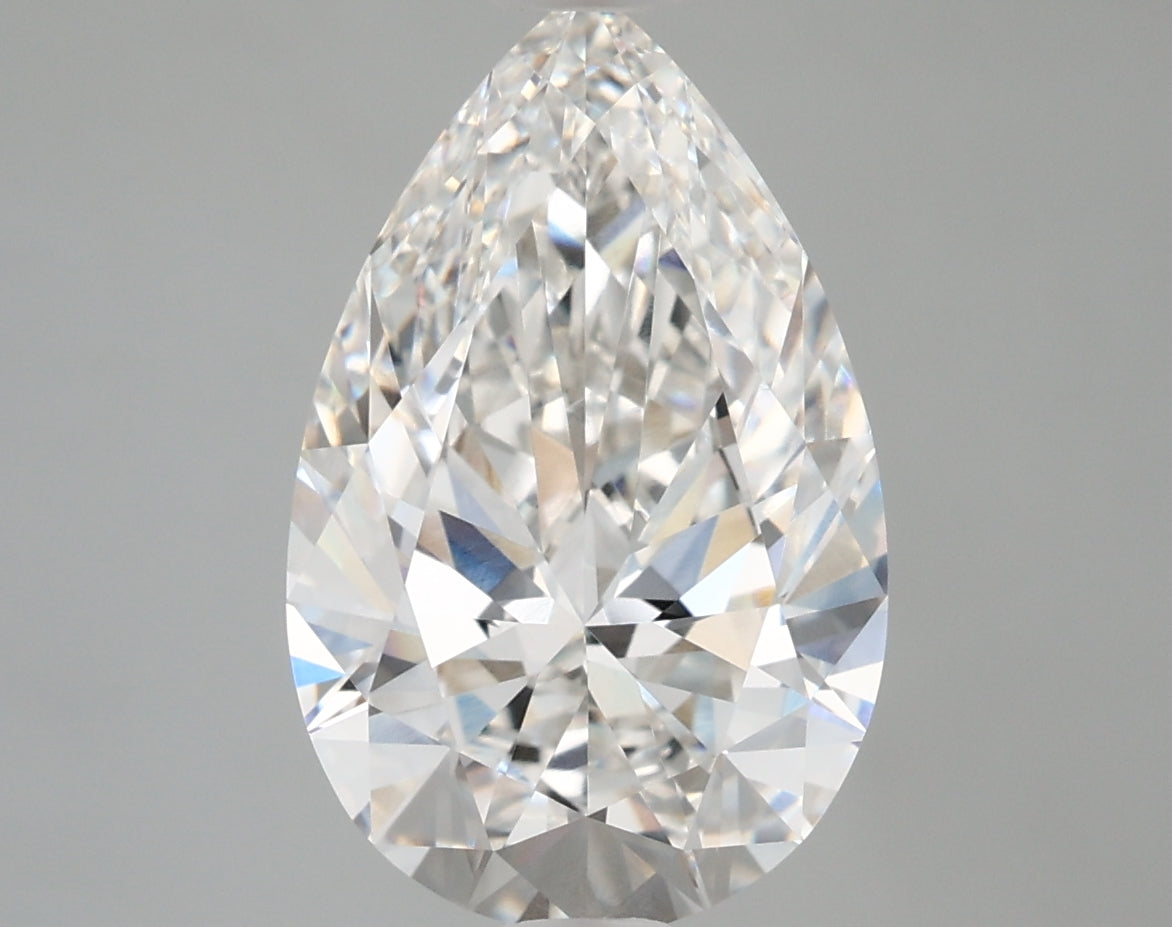 4.04ct Pear Lab-Grown Diamond · G IF · IGI