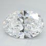 2.05ct Oval Lab-Grown Diamond · D IF · IGI
