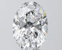4.04ct Oval Lab-Grown Diamond · D IF · IGI