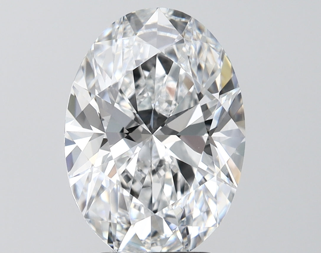 4.04ct Oval Lab-Grown Diamond · D IF · IGI