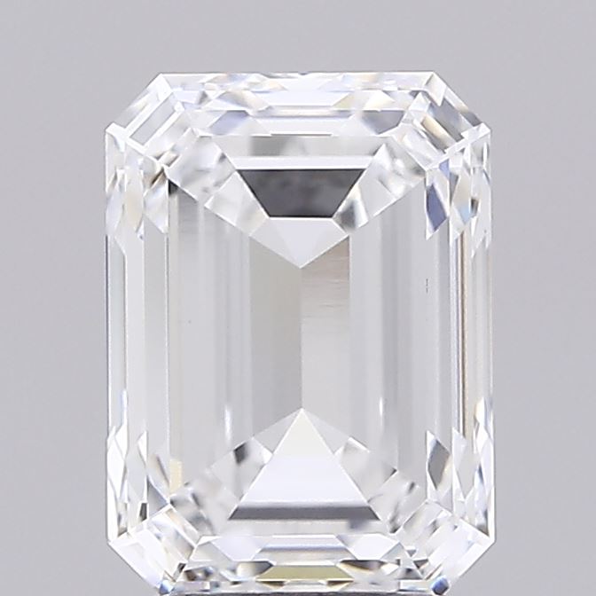 3.02ct Emerald Lab-Grown Diamond · D VVS2 · IGI