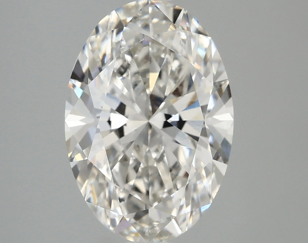 3.08ct Oval Lab-Grown Diamond · G VVS2 · IGI