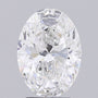 3.04ct Oval Lab-Grown Diamond · E SI1 · IGI