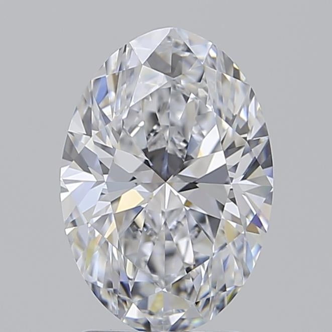 2.07ct Oval Lab-Grown Diamond · D IF · IGI