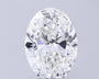 6.02ct Oval Lab-Grown Diamond · E VVS2 · IGI