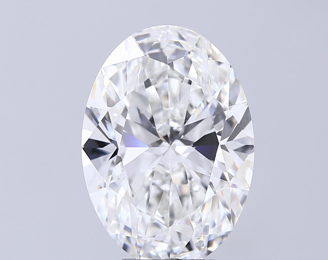 6.02ct Oval Lab-Grown Diamond · E VVS2 · IGI