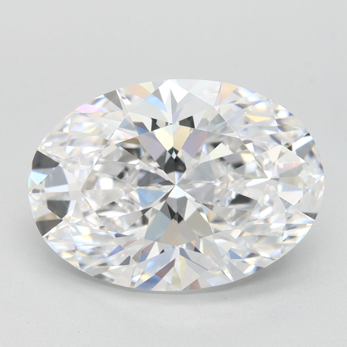 3.18ct Oval Lab-Grown Diamond · D IF · IGI