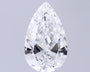 8.07ct Pear Lab-Grown Diamond · F VS1 · IGI
