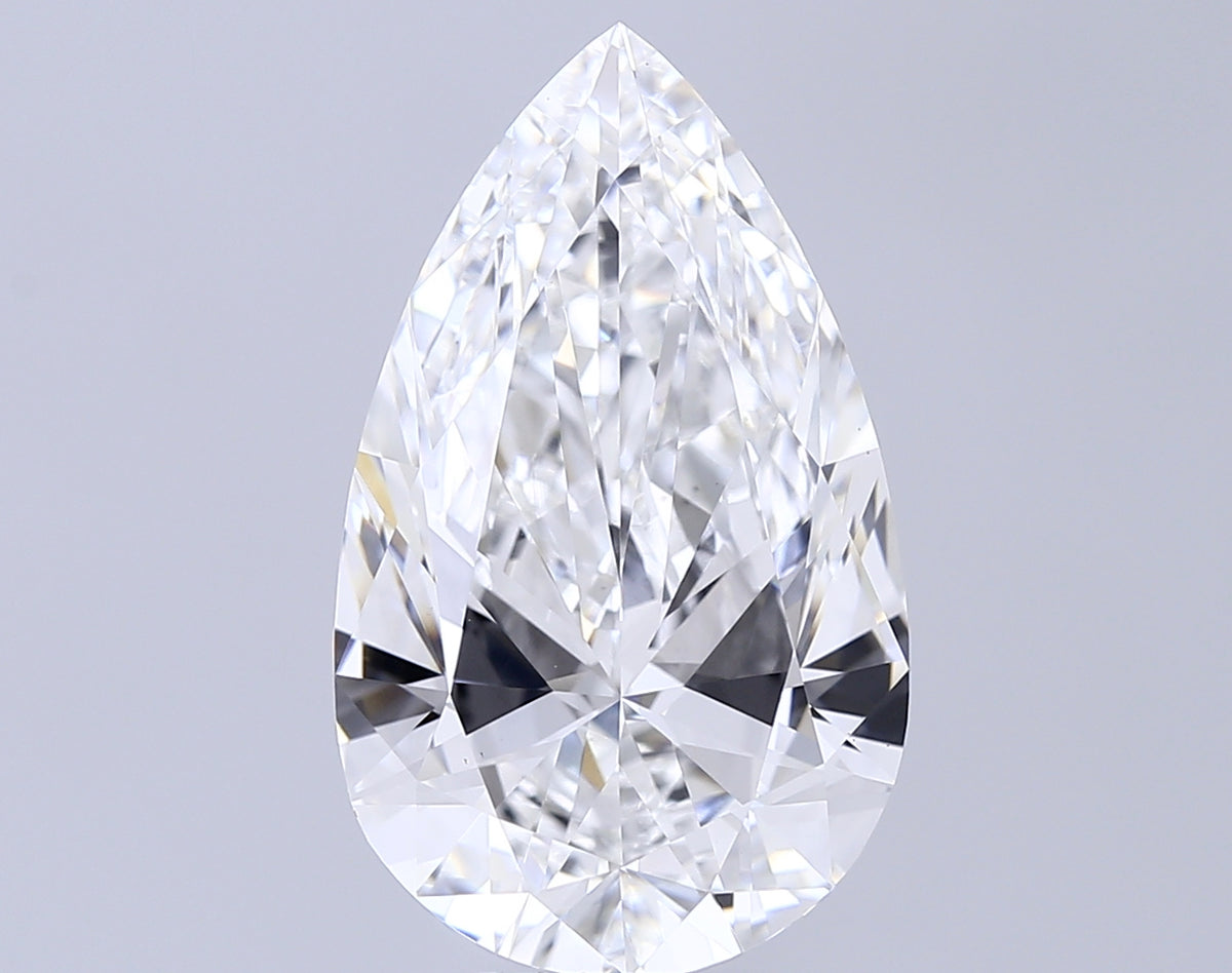 8.07ct Pear Lab-Grown Diamond · F VS1 · IGI