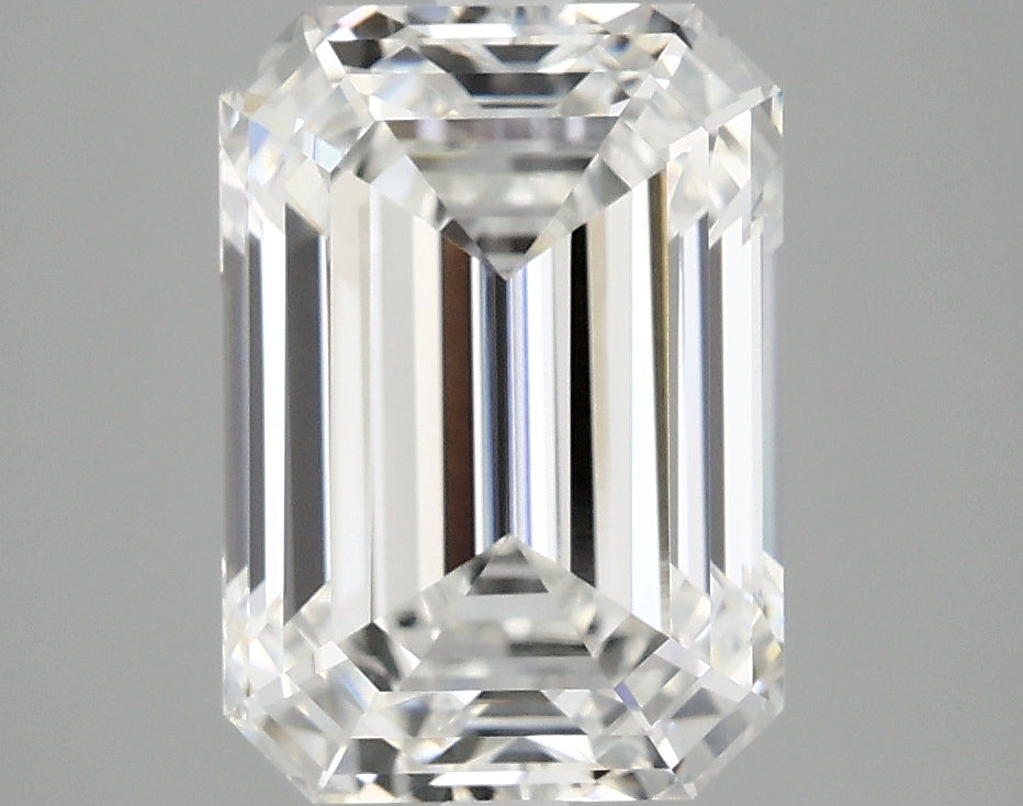 4.13ct Emerald Lab-Grown Diamond · F VVS2 · IGI