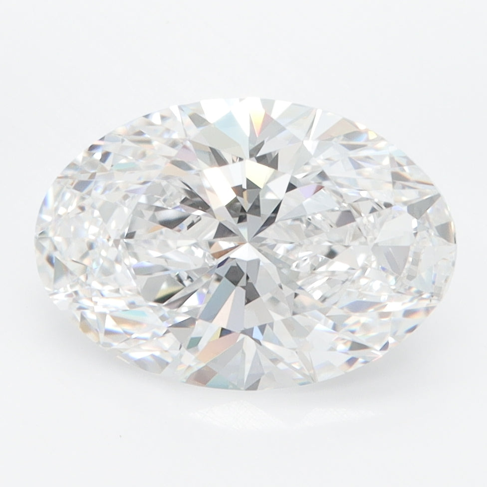3.00ct Oval Lab-Grown Diamond · D IF · IGI