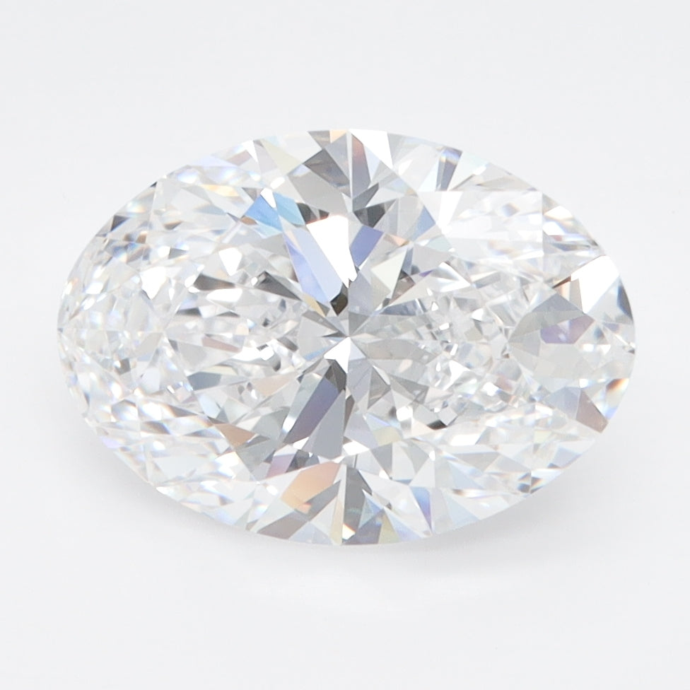 3.00ct Oval Lab-Grown Diamond · D IF · IGI