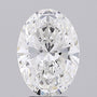 4.02ct Oval Lab-Grown Diamond · E VS2 · IGI