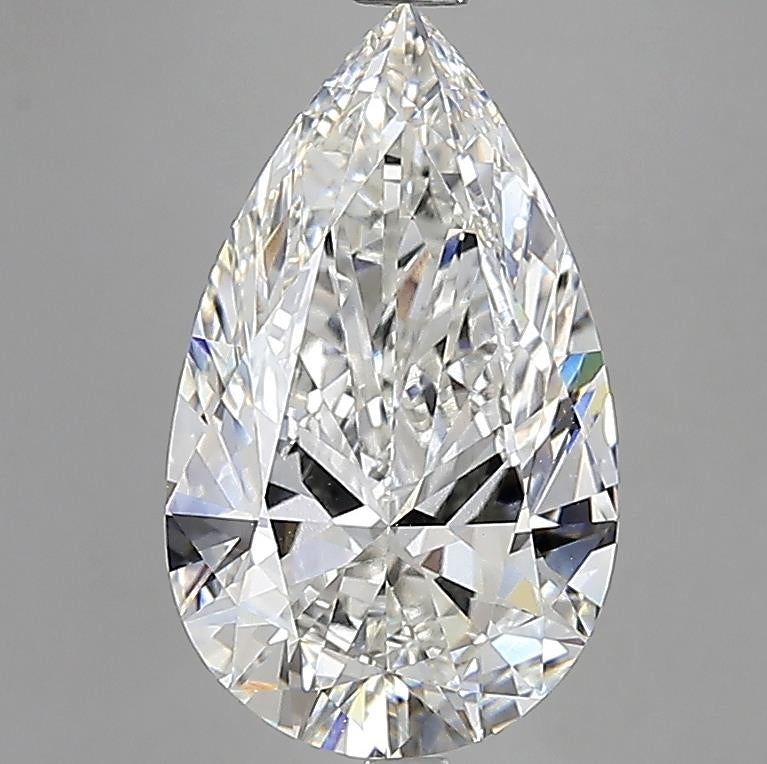 10.08ct Pear Lab-Grown Diamond · G VVS2 · IGI