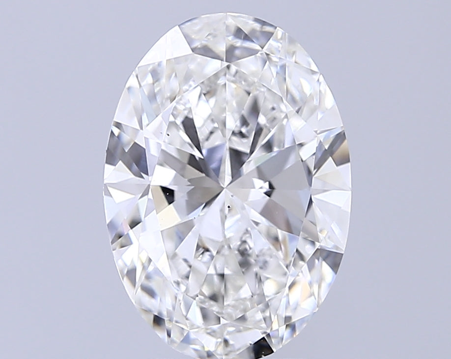 4.00ct Oval Lab-Grown Diamond · F VS1 · IGI