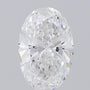 0.50ct Oval Lab-Grown Diamond · D VS2 · IGI