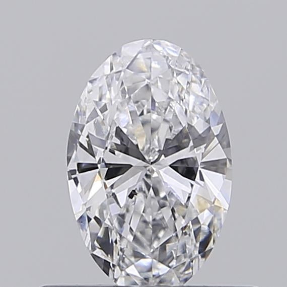 0.51ct Oval Lab-Grown Diamond · D SI1 · IGI