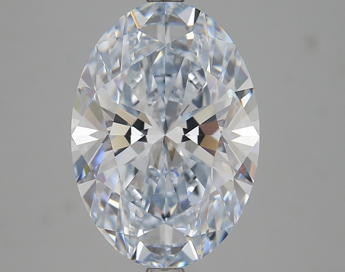 6.12ct Oval Lab-Grown Diamond · H VVS1 · IGI