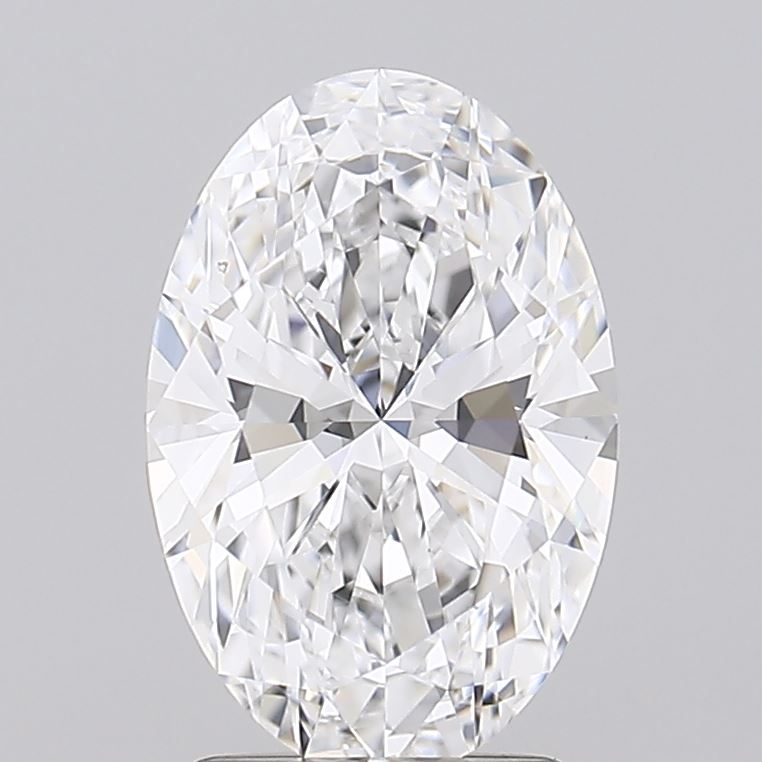 2.08ct Oval Lab-Grown Diamond · D IF · IGI