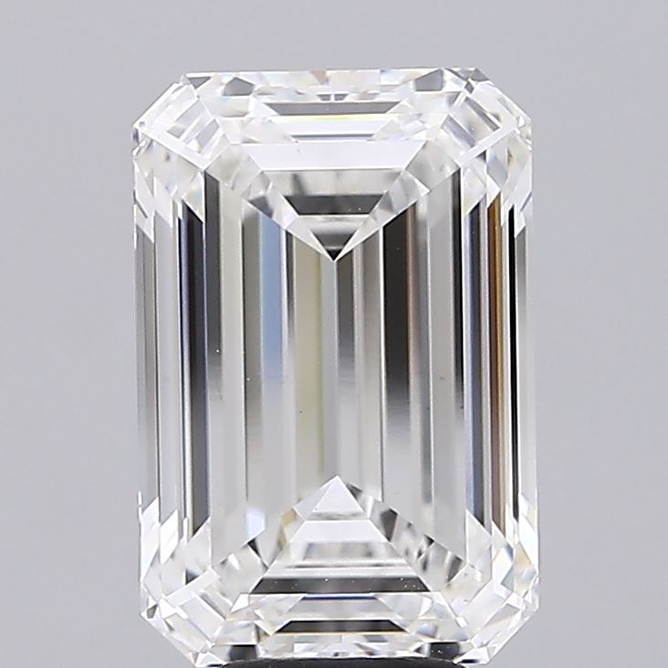6.11ct Emerald Lab-Grown Diamond · F VS1 · IGI