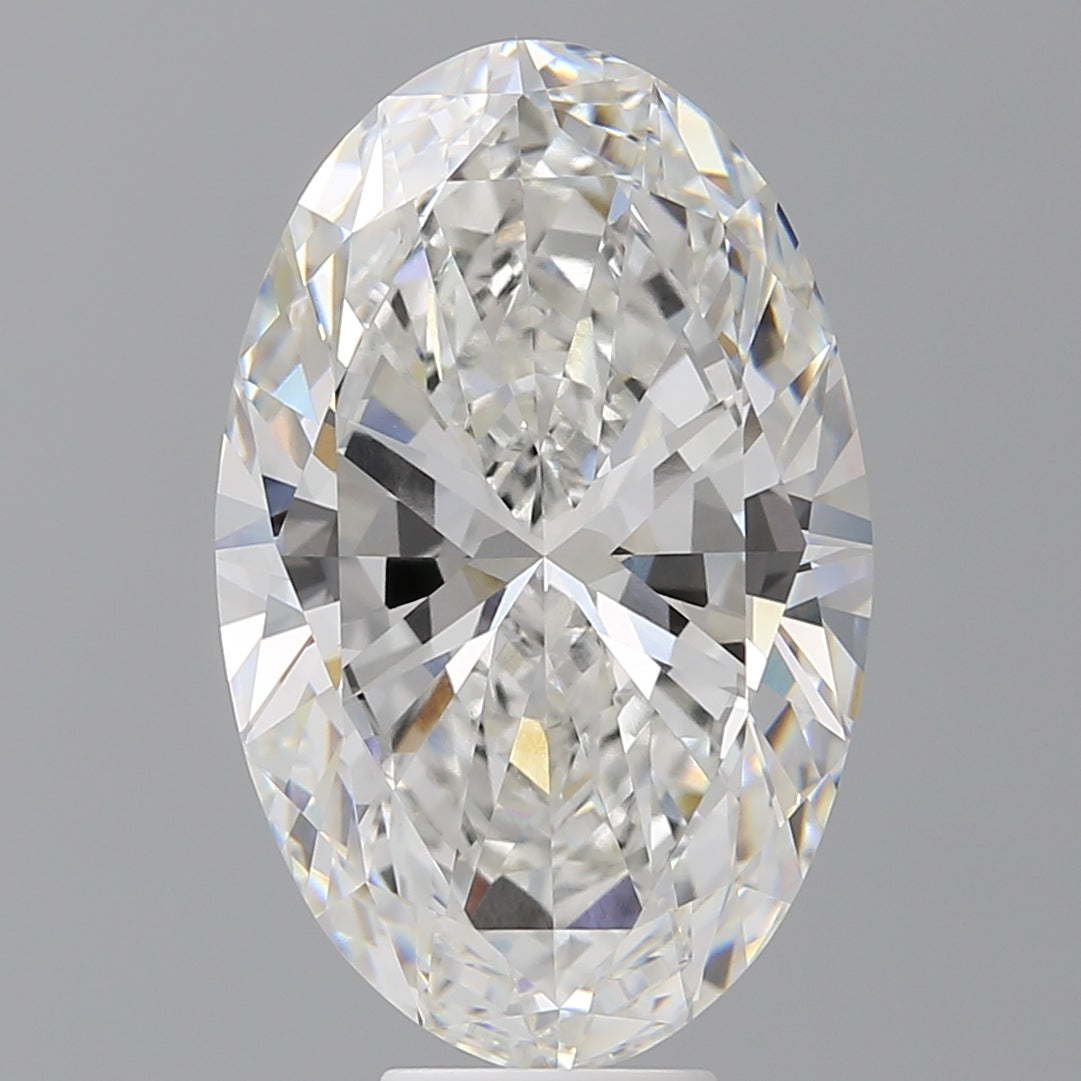 9.51ct Oval Lab-Grown Diamond · F VVS1 · IGI