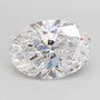 4.04ct Oval Lab-Grown Diamond · D IF · IGI