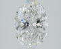 2.10ct Oval Lab-Grown Diamond · E VVS2 · IGI