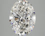 3.01ct Oval Lab-Grown Diamond · H VS2 · IGI
