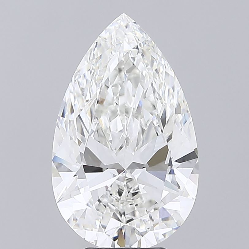 6.04ct Pear Lab-Grown Diamond · F VVS2 · IGI