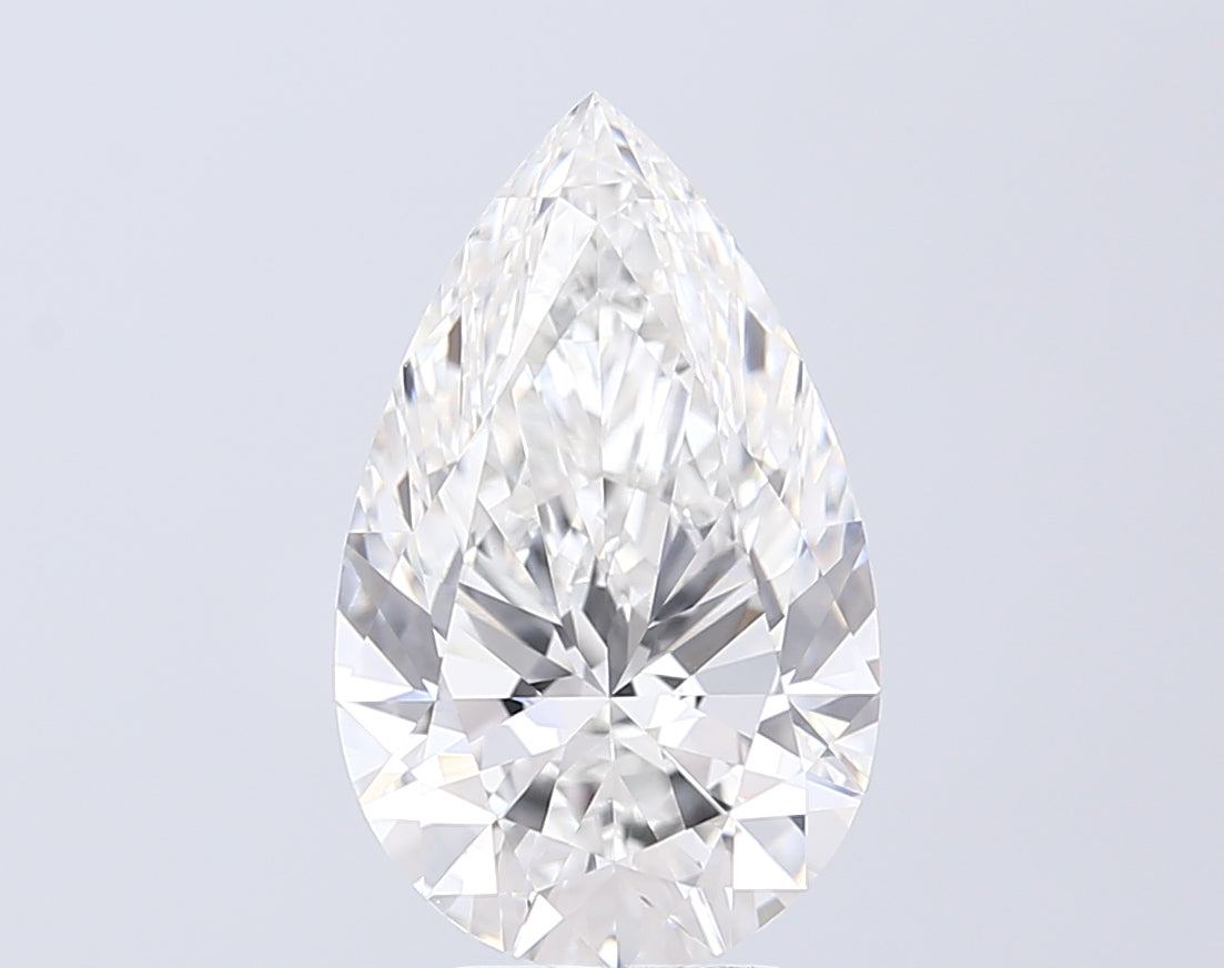 10.09ct Pear Lab-Grown Diamond · G VVS2 · IGI