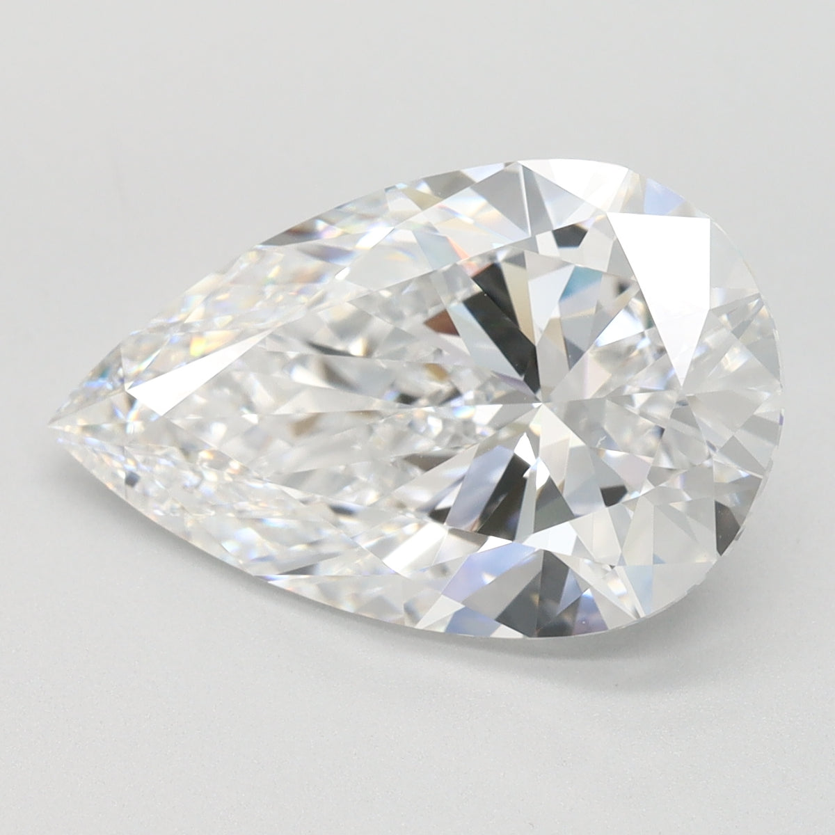 4.03ct Pear Lab-Grown Diamond · D IF · IGI