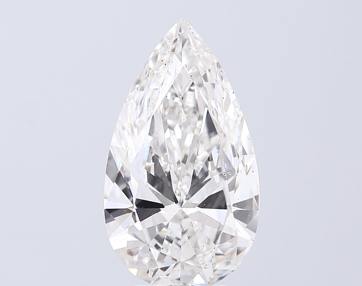 5.11ct Pear Lab-Grown Diamond · F VS2 · IGI