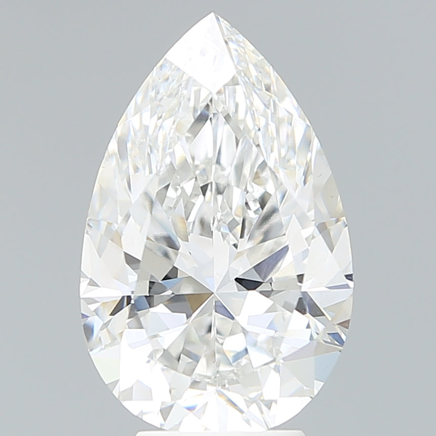 5.30ct Pear Lab-Grown Diamond · F VS1 · IGI