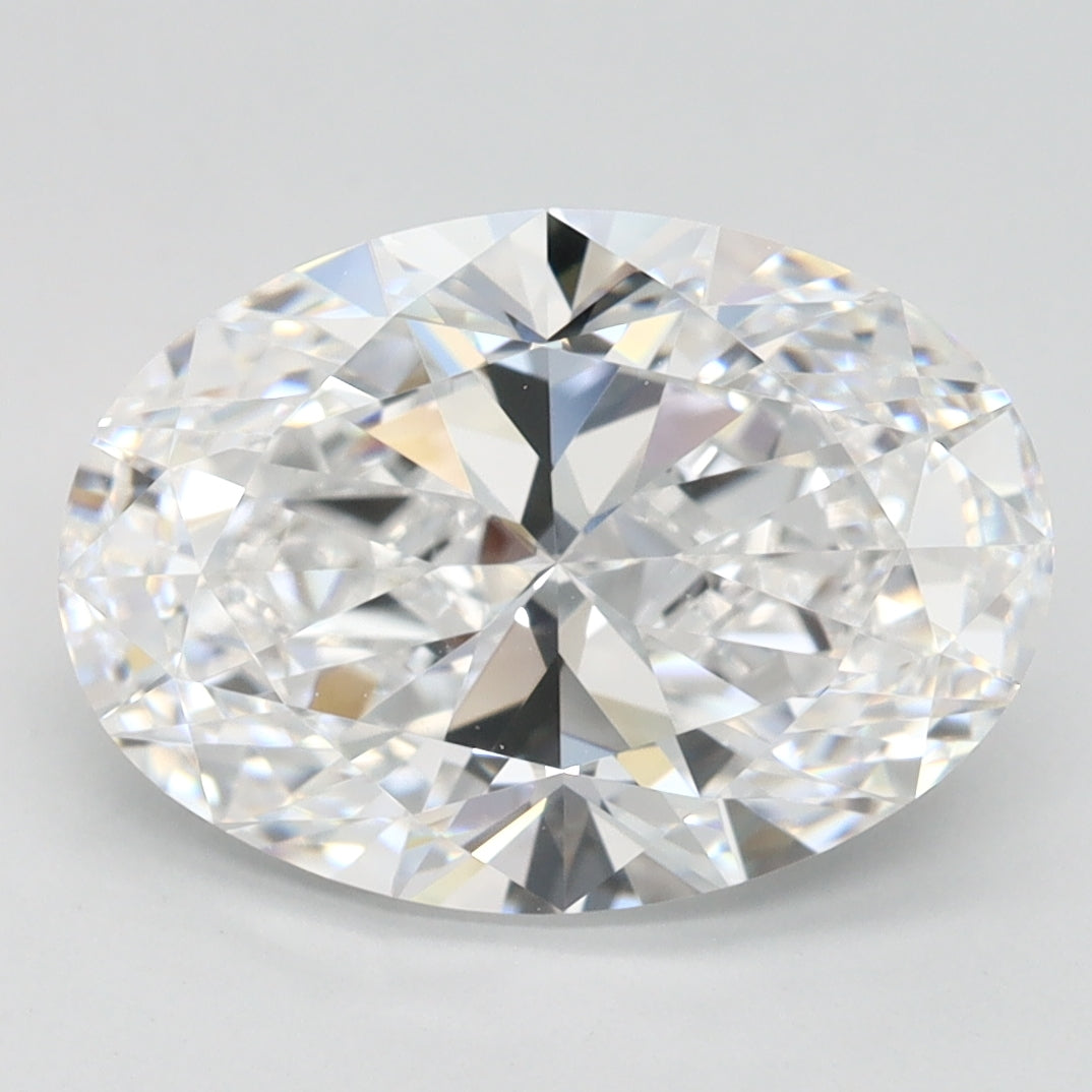3.03ct Oval Lab-Grown Diamond · D IF · IGI
