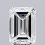 5.01ct Emerald Lab-Grown Diamond · F VVS2 · IGI