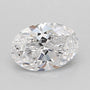 0.71ct Oval Lab-Grown Diamond · D IF · IGI