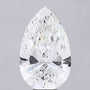 10.09ct Pear Lab-Grown Diamond · F VS1 · IGI