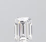 0.52ct Emerald Lab-Grown Diamond · D IF · IGI