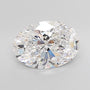 5.33ct Oval Lab-Grown Diamond · D IF · IGI