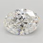 3.09ct Oval Lab-Grown Diamond · E VVS2 · IGI