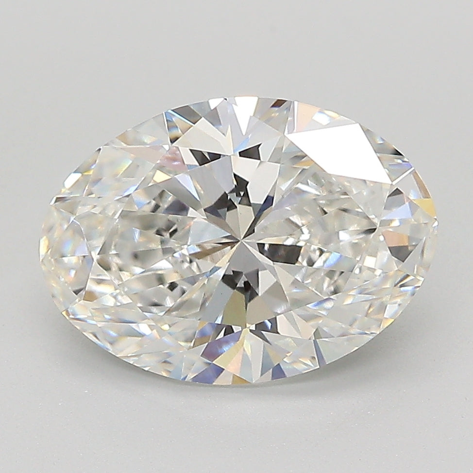 3.09ct Oval Lab-Grown Diamond · E VVS2 · IGI