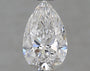 1.00ct Pear Lab-Grown Diamond · D IF · IGI