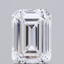 2.01ct Emerald Lab-Grown Diamond · D VVS2 · IGI