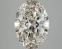 4.10ct Oval Lab-Grown Diamond · H VVS2 · IGI