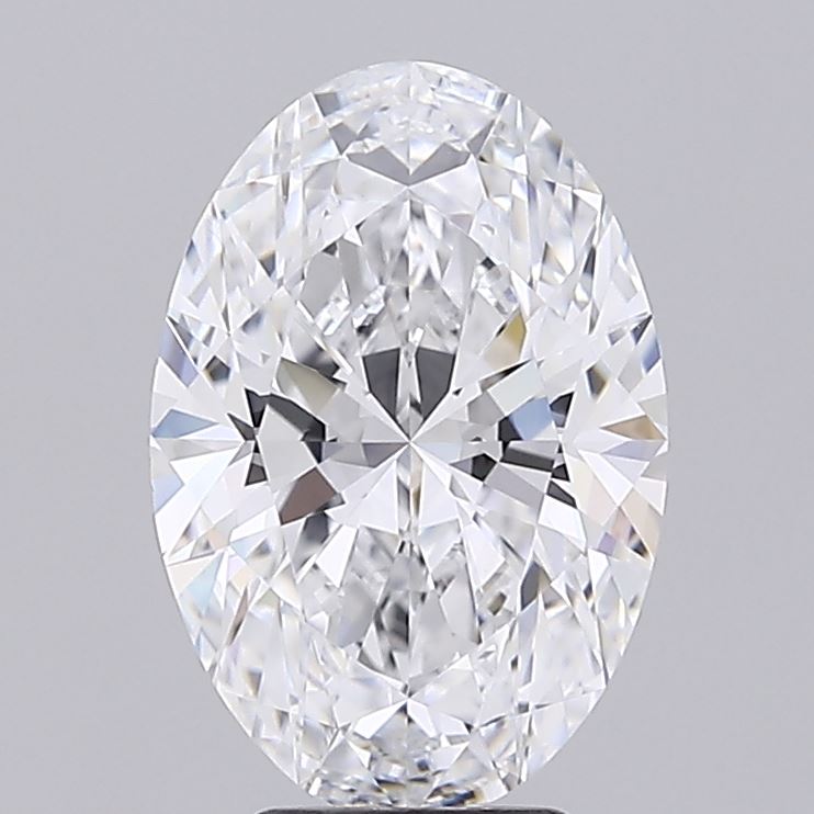 5.09ct Oval Lab-Grown Diamond · D IF · IGI