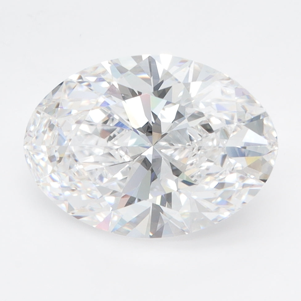3.00ct Oval Lab-Grown Diamond · D IF · IGI