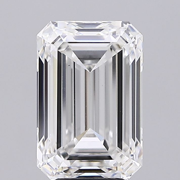 6.04ct Emerald Lab-Grown Diamond · F VVS2 · IGI