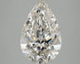 3.06ct Pear Lab-Grown Diamond · H VVS1 · IGI