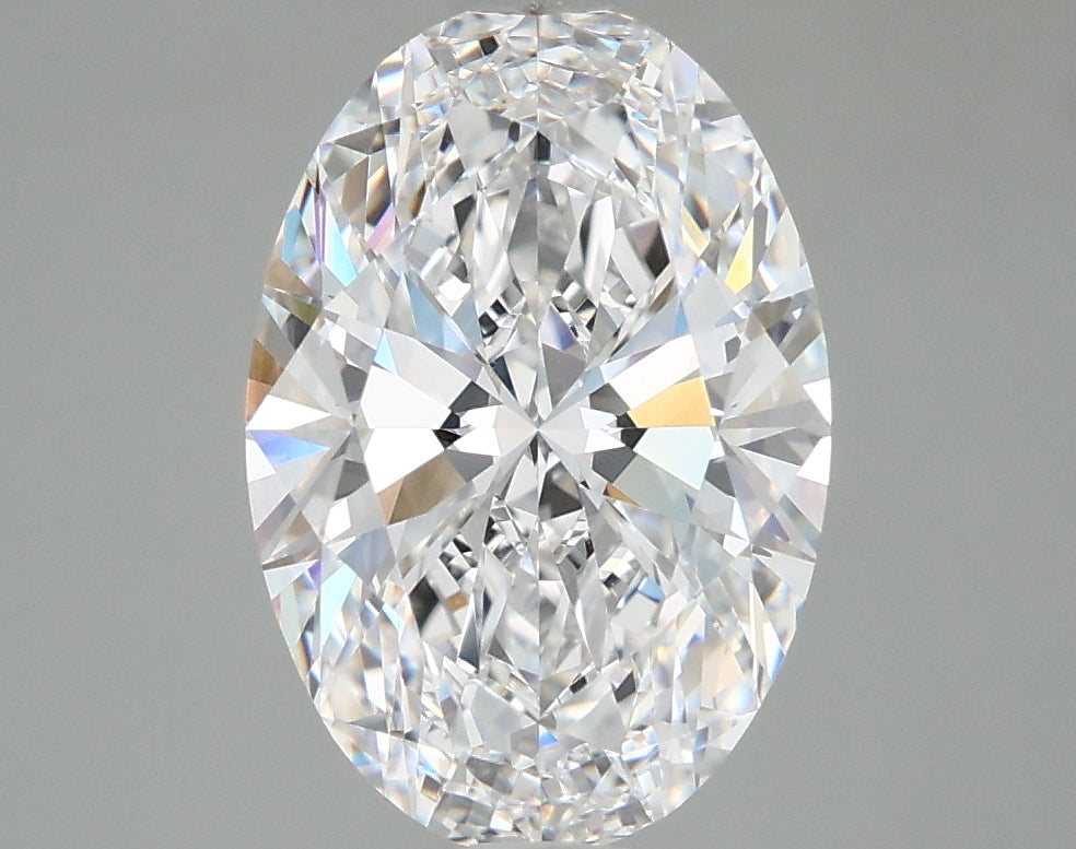 3.01ct Oval Lab-Grown Diamond · D VVS1 · IGI