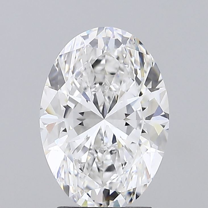 3.02ct Oval Lab-Grown Diamond · D VVS2 · IGI